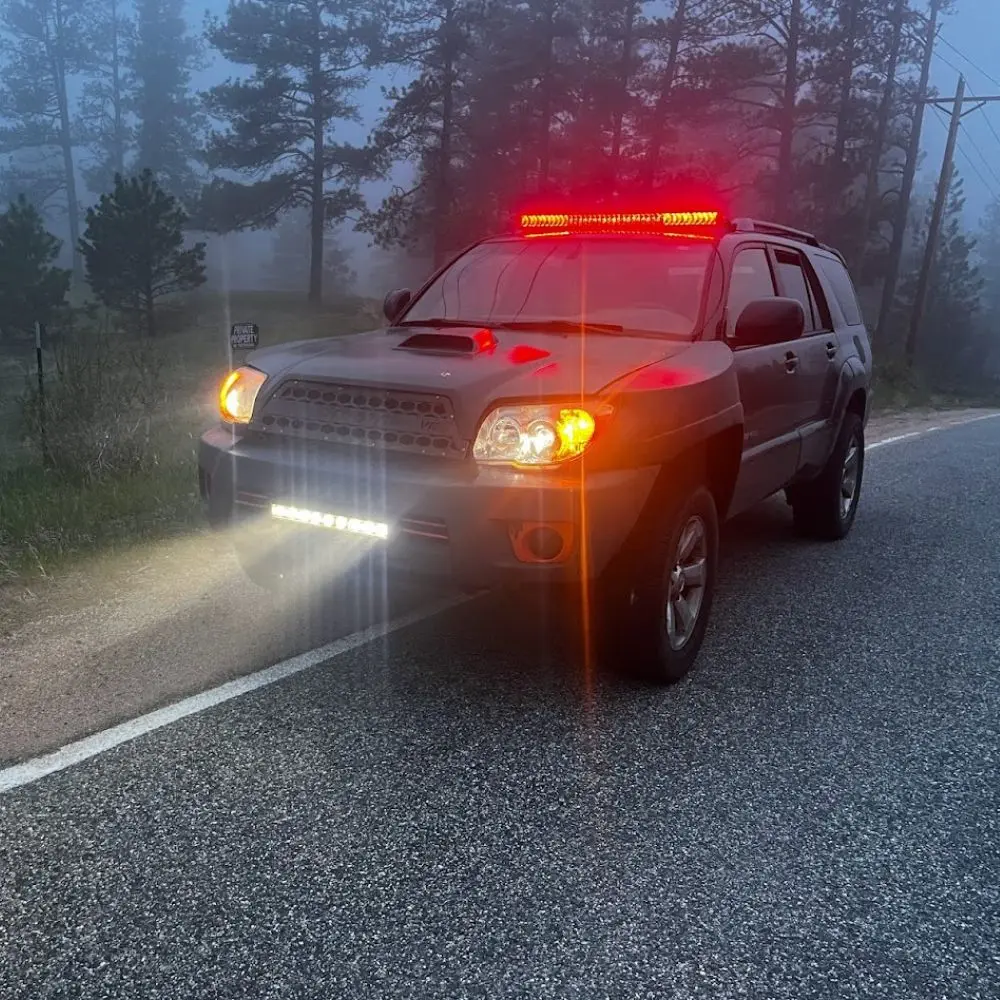 2008 4runner lightbar install