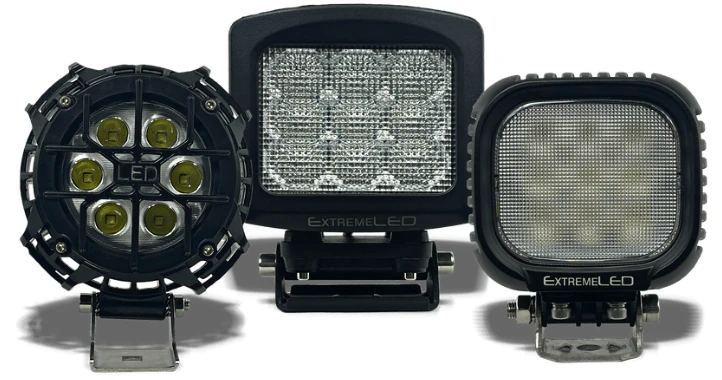 Extreme LED pro pod series, gladiator pods, round pods and cree light